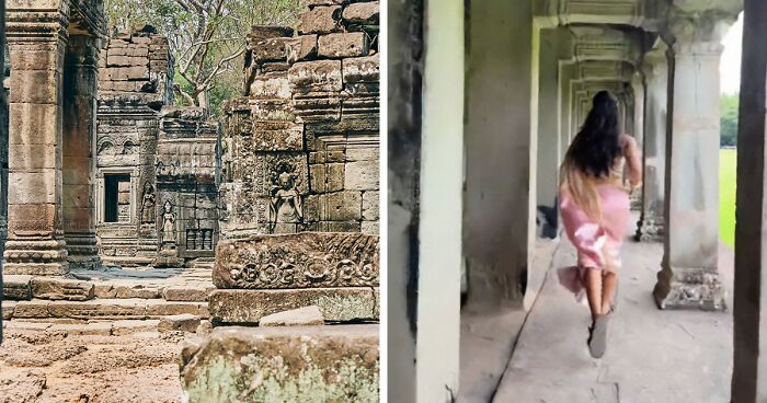 Tourists Play Real-Life “Temple Run” In Cambodia’s Ancient Temple, Conservators Worry