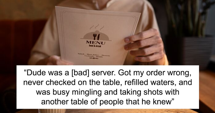 Server Complains After Getting 10% Tip Despite Not Doing Proper Job, Sparks Discussion Online