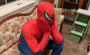 Husband Finds Being Trapped In Spiderman Suit Twice In 4 Years By Wife Less Than Funny