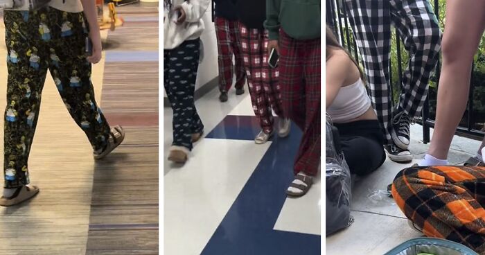 “Europe Could Never”: American Student Tracks Unbelievable Pajama Trend, Goes Viral