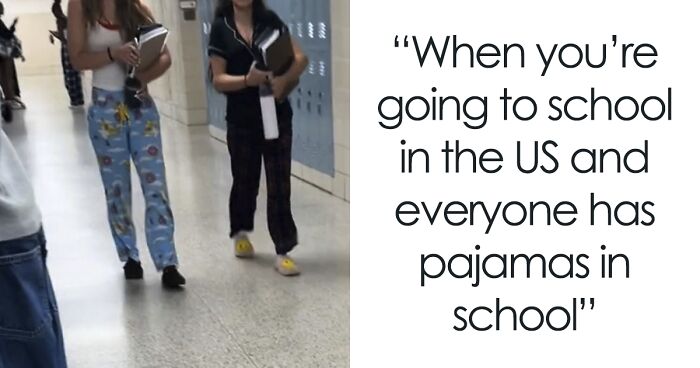 Non-Americans Are Disturbed That Students In US Schools Wear Pajamas As Their Outfits Of The Day