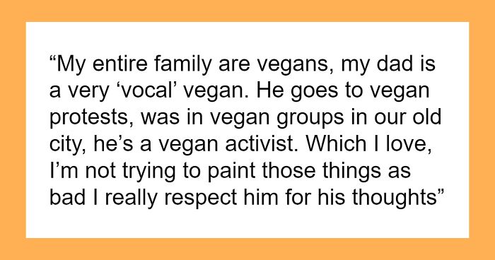 People Horrified By Teen's Rigid Vegan Family Who Shame Him For Eating Non-Vegan Food In Secret