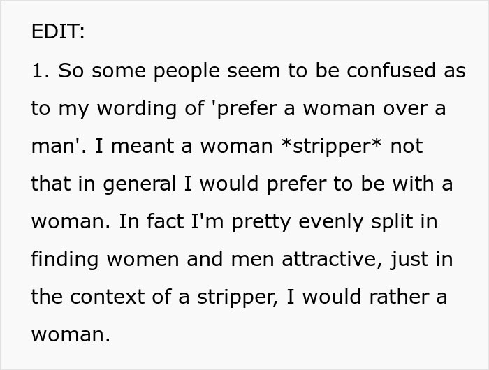 “Wouldn’t Explain How”: Man Upset His Fiancée Wants A Female Stripper At Her Bachelorette