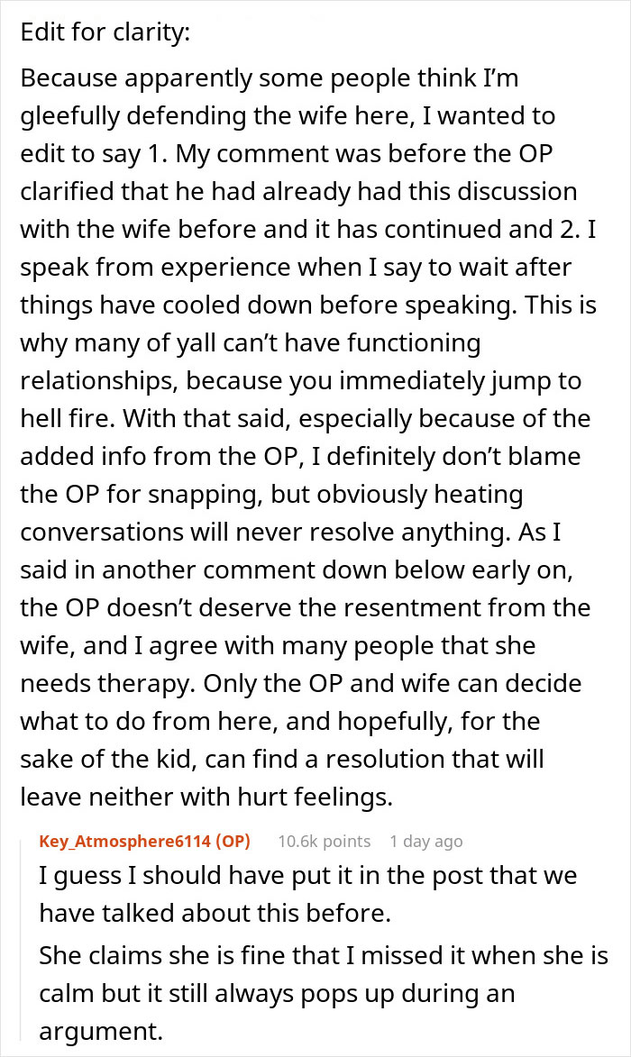 Husband Asks Wife To Get Over The Fact That He Missed Daughter's Birth: "Every Single Time"