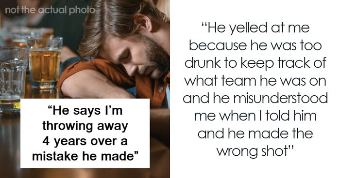 Man Believes He Deserves To Unwind And Get Drunk, Woman Is Fed Up With His Lack Of Control