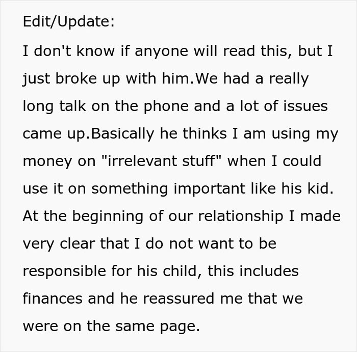 Man Finds Out GF Has Money And Starts Expecting Her To Pay For His Kid, Gets Dumped