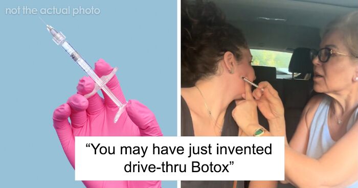 People Want To “Swap Lives” With Woman Who Gets Free Botox “On-The-Go” By Dermatologist Mom