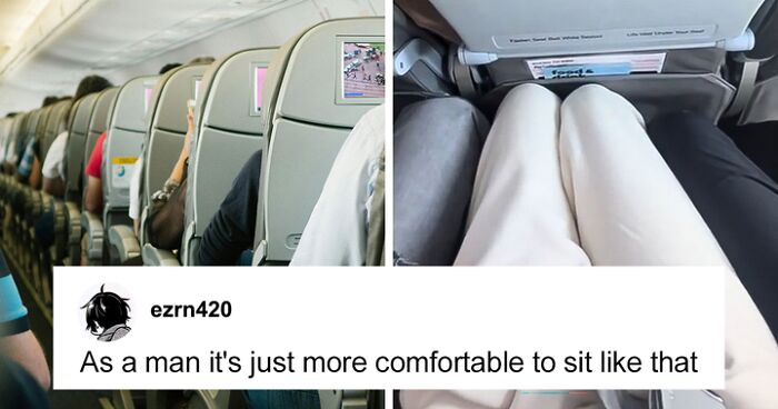 Model Shares Her “Female Rage” After Being The Victim Of Manspreading During A 1-Hour Flight