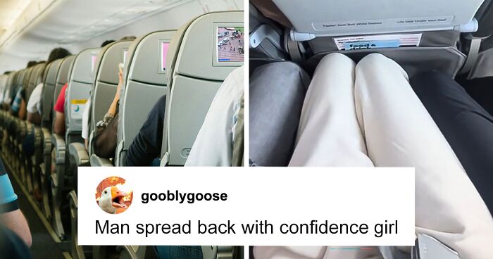 “Female Rage”: Woman Goes Viral After Exposing Manspreading On Her 1-Hour Flight