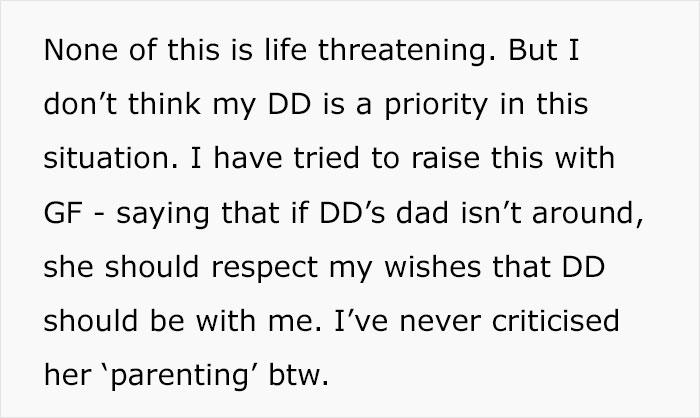 Woman Is Confused As Ex’s 29YO GF Is Being Mean To Her And Thinks She Has Equal Say About Parenting