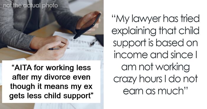 Man Chooses Work-Life Balance Over High Income, Sparking Child Support Conflict With Ex-Wife