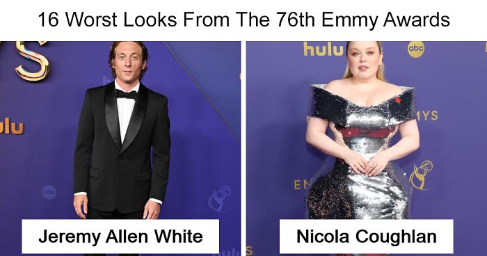 Jeremy Allen White And 15 Other Celebrities Who Were Voted “Worst Dressed” At The Emmys