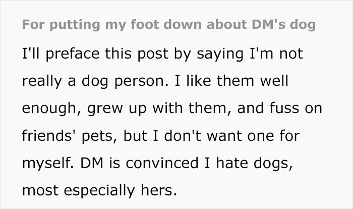 Woman’s Mother Insists On Ludicrous Requirements For Untrained Dog, She Takes To The Web To Vent