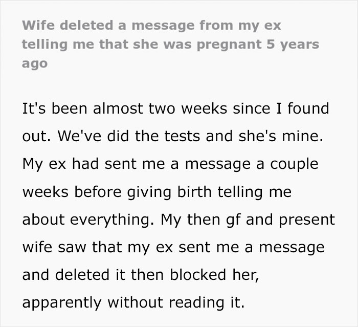 Man Called A “Deadbeat” Dad For A Child He Never Knew He Had, Faces Wife’s Confession