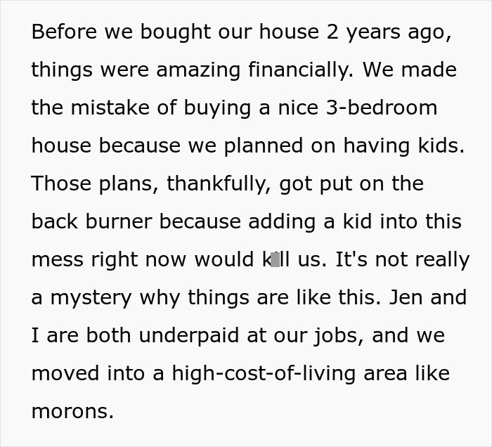 “We're Hemorrhaging Money”: Man Threatens Divorce Over Wife's Reluctance To Change Jobs