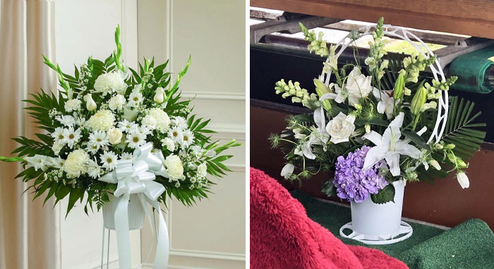 What I Ordered vs. The Funeral Flowers That Were Delivered For My Mother-In-Law's Funeral