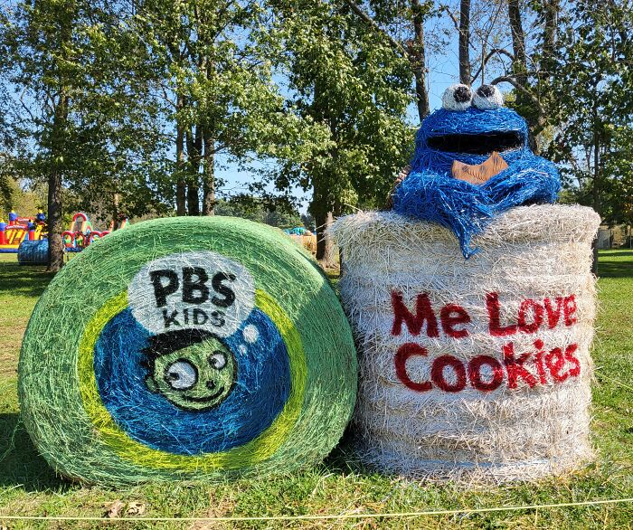 Cookie Monster And Pbs Kids Bales