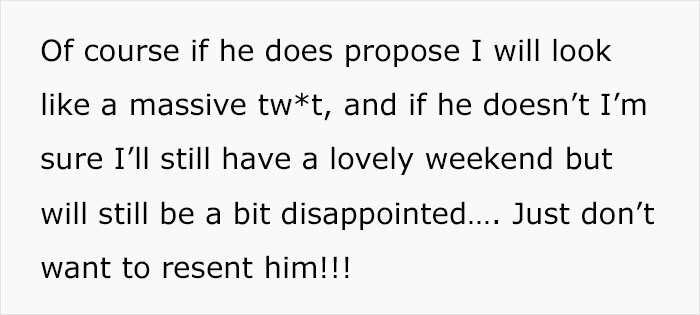 Birthday Getaway Goes South When Woman Discovers The Proposal She’s Dreaming Of Isn’t Happening