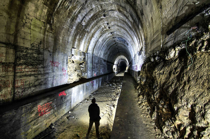 Underground Nazi Factory "V2", France