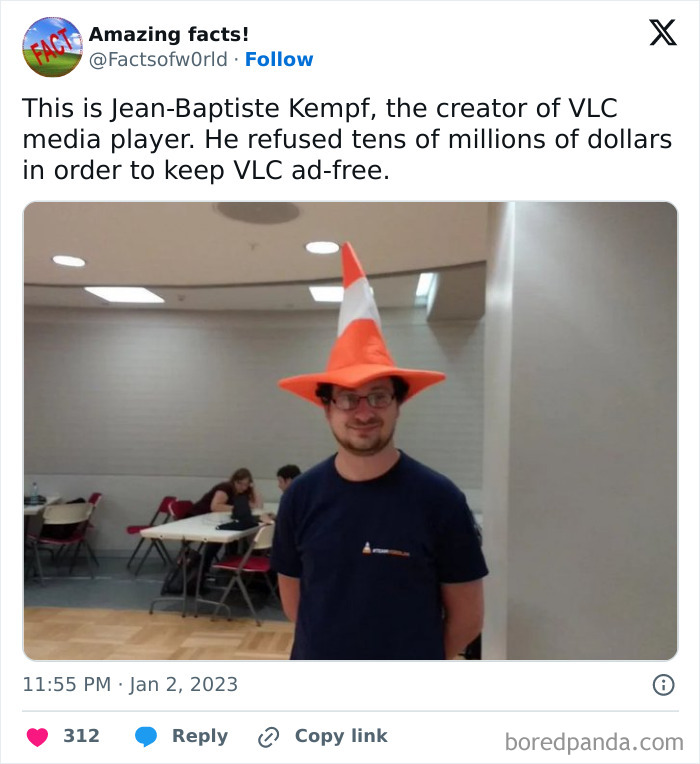 Vlc's Creator Refused Several Tens Of Millions Of Dollars To Keep The Software Ads Free