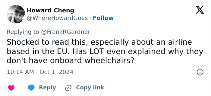 "Absolutely Disgraceful": Netizens Slam Airline After Disabled Man Was Forced To Crawl To Bathroom