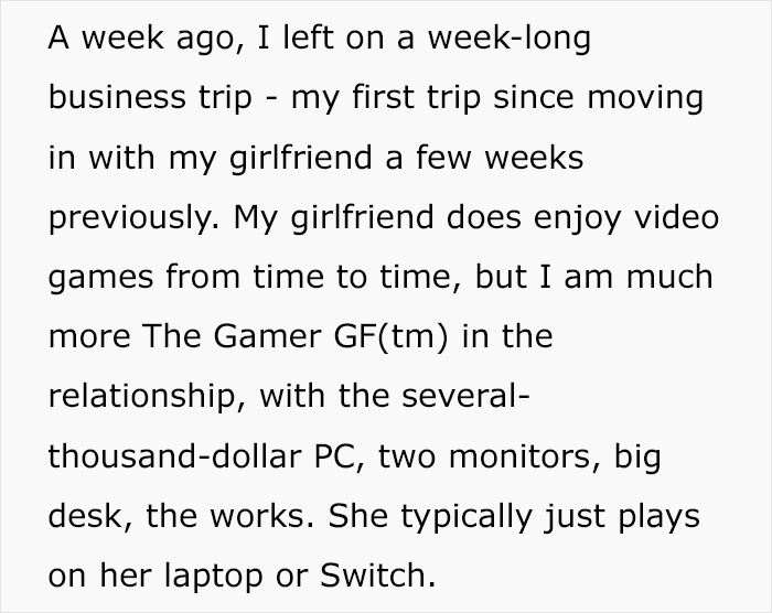 "The Consequences Only Really Became Clear Today": Woman Lets Her GF Use Her PC, Regrets It