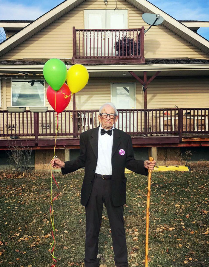 My 94-Year-Old Grandpa Is Proving That You're Never Too Old For Halloween