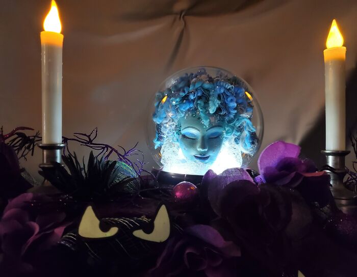 My Unique Haunted Mansion, Madame Leota Decorations For Halloween