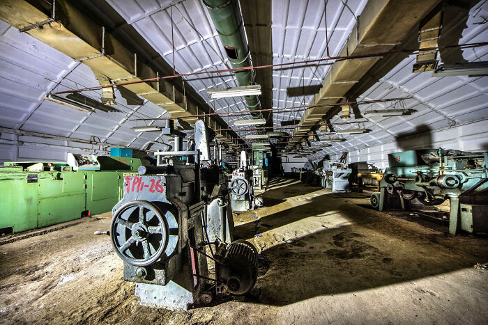 Underground Ammunition Factory In Albania