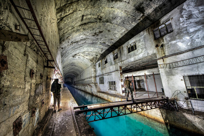 Abandoned Underground Submarine Base In Albania