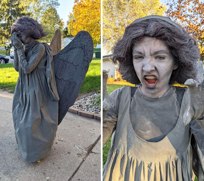 Don't Blink! (My Daughter's Costume, Made By Me)