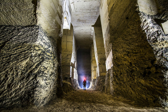 Limestone Quarry In The Netherlands