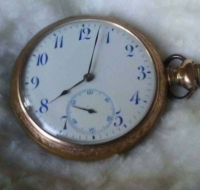 My Grandfather's Grandfather's Pocket Watch, Which Made It Through WW1, And Still Works!