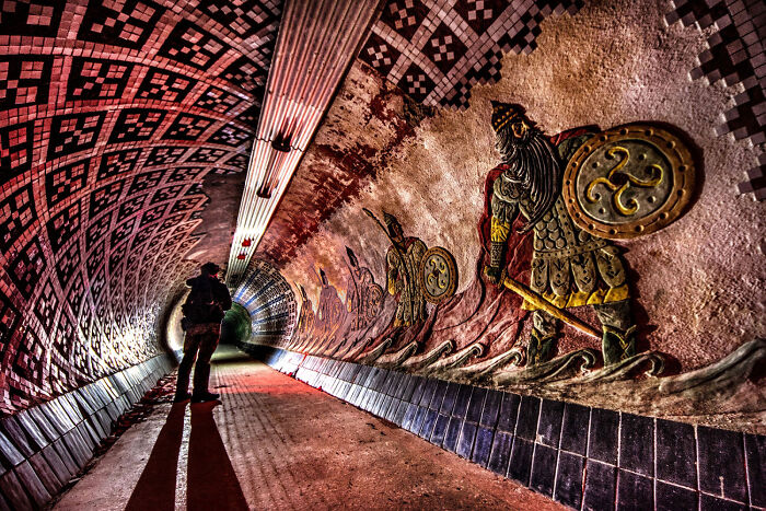 Fairytale Tunnel In Odesa