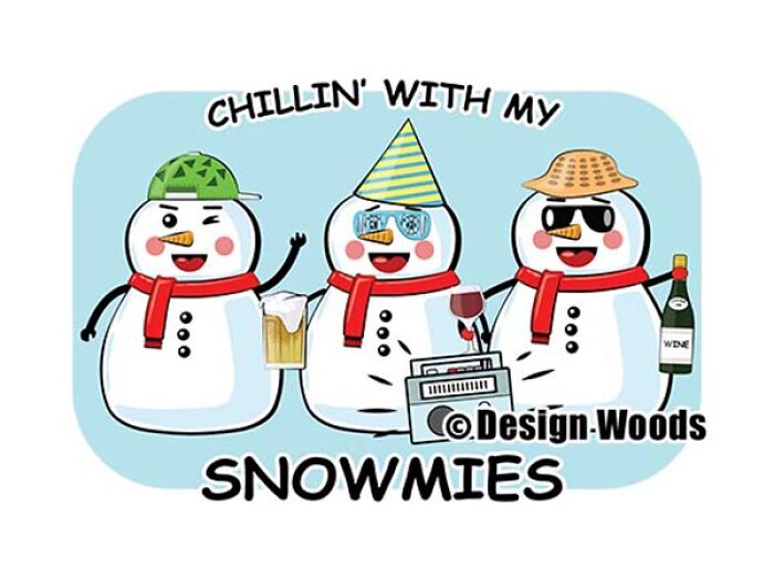 Funny Christmas-Inspired Snowman Character Illustrations (19 Pics)