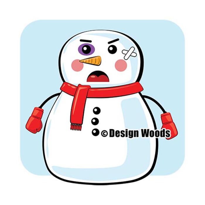 Funny Christmas-Inspired Snowman Character Illustrations (19 Pics)