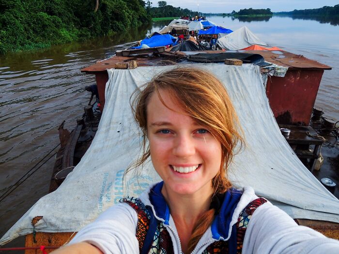 Spent 3 Weeks On A Barge Going Upstream River Congo