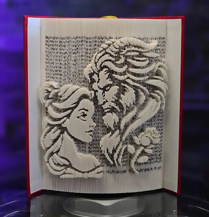 From Pages To Pixels: The Enchanting Sculptures Of Book Master