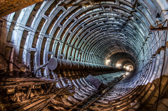 An Unfinished Command Bunker In Kyiv