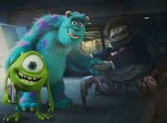 In Monsters University, We Saw A Picture Showing Mr. Waternoose Used To Have An Afro, Which Confirms He Is Black. Which Made Me Realize I Always Think Of He As A White Man. But He Is A Large, Obese Gray Crab Like Monster, So He Has No Race, Which Leads To The Fact, That I Am Racist