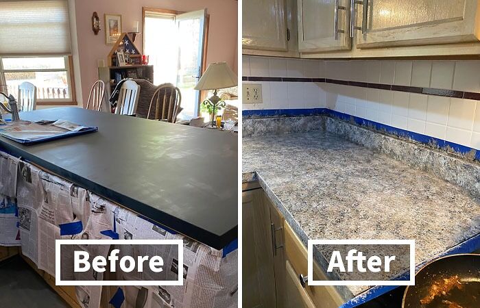 This Countertop Painting Kit Is The DIY Solution For A Kitchen Makeover That Will Have Your Friends And Family Saying 'Wow'