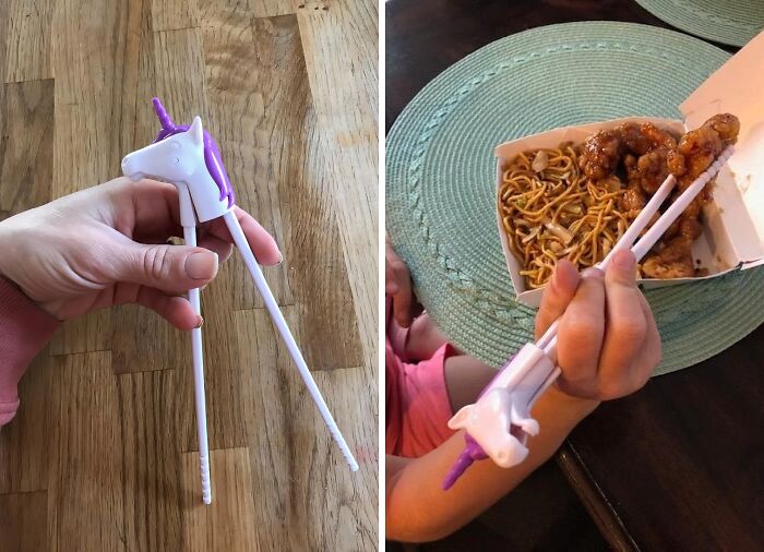  Unicorn Chopsticks Are Like Training Wheels For First Timers