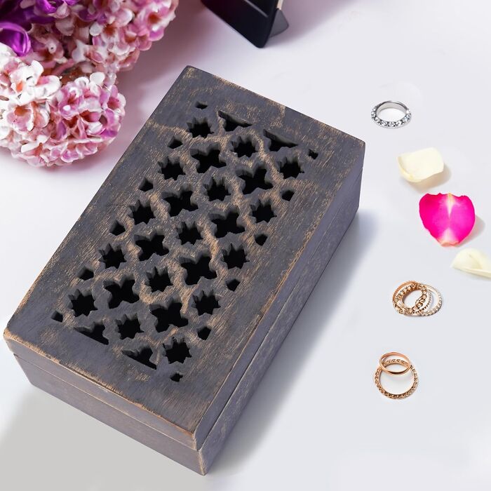 Your Jewelry Deserves A Royal Treatment! This Keepsake Box Is The Perfect Way To Store Your Precious Jewels And Keep Them Looking Their Best