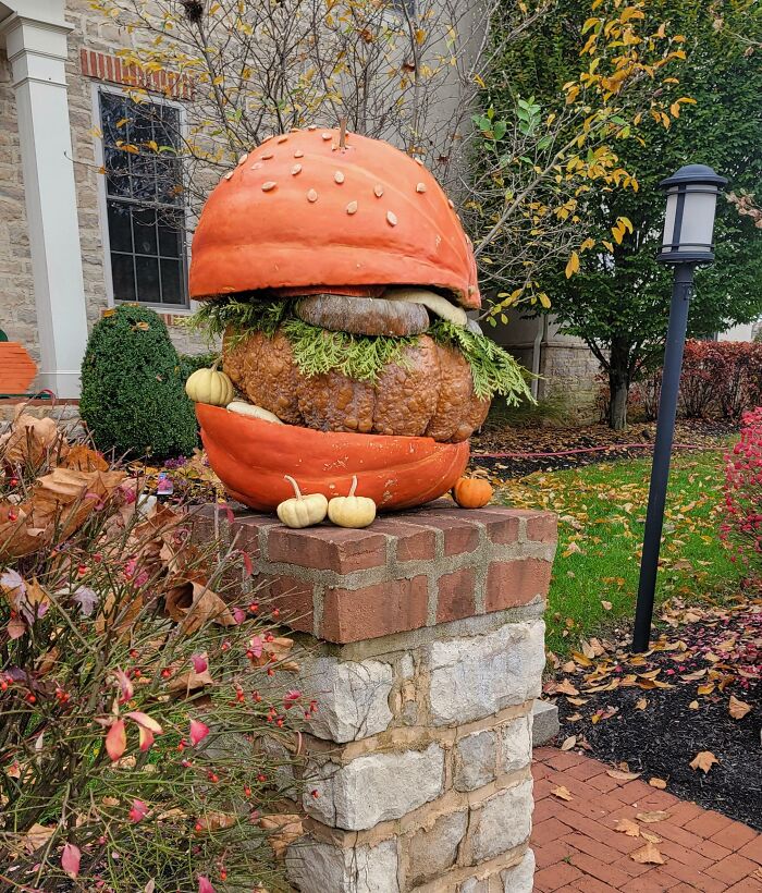 This Pumpkin Burger That I Saw