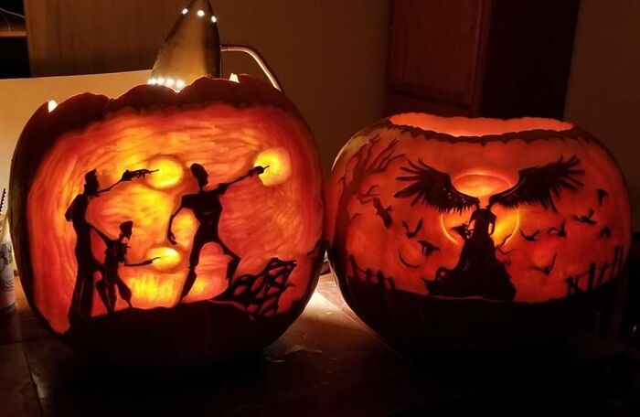 "And Then He Greeted Death As An Old Friend And Went With Him Gladly, And, Equals, They Departed This Life." The Tale Of The Three Brothers, Both Pumpkins Together