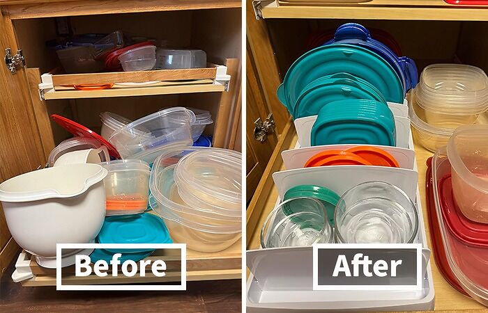  A Food Container Lid Organizer Is The Only Sure Fire Way To Organize Your Plastic Containers And Keep Them That Way