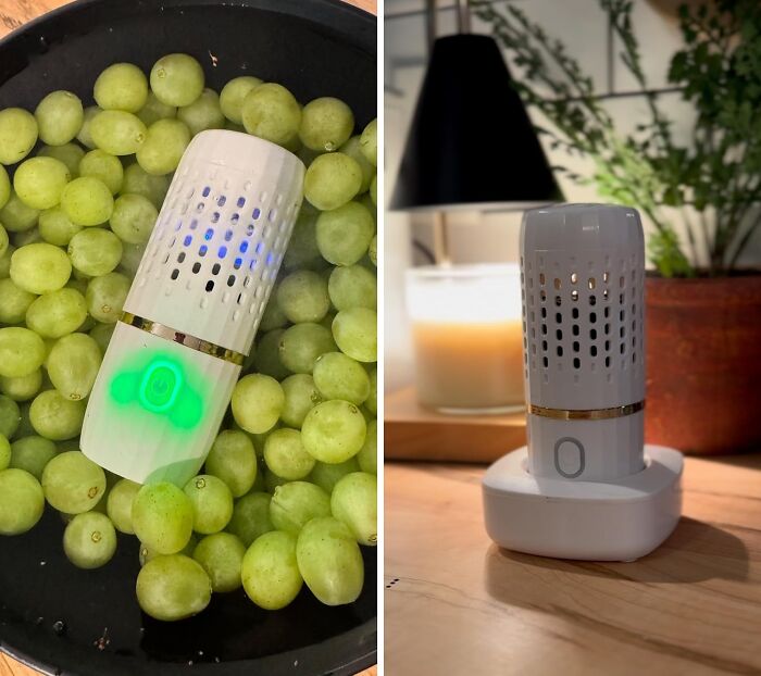 Pesticide Paranoia Got You Washing Your Veggies With A Toothbrush? This Fruit And Vegetable Purifier Will Blast Away Bacteria And Impurities, So You Can Finally Enjoy That Salad In Peace