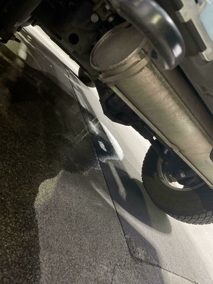 Someone Drilled Through My Gas Tank