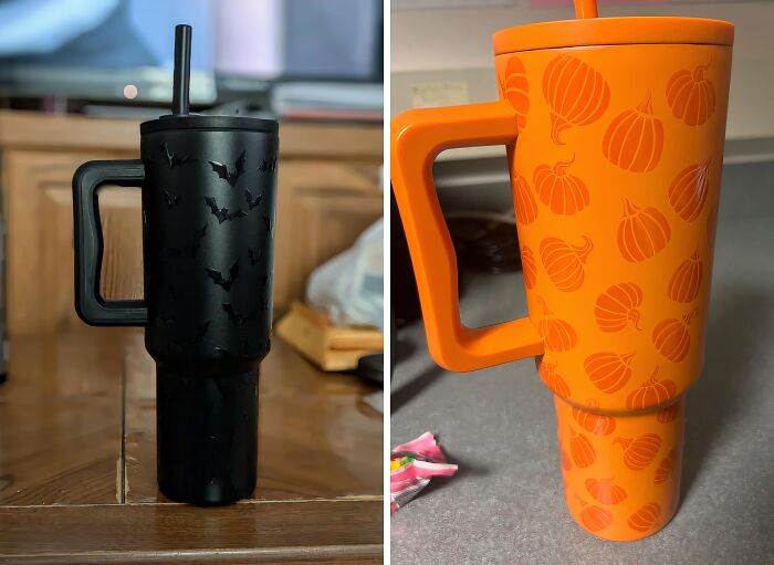  This Is Your Friendly Reminder That A Halloween Tumbler Makes Anything Taste Like Pumpkin Spice