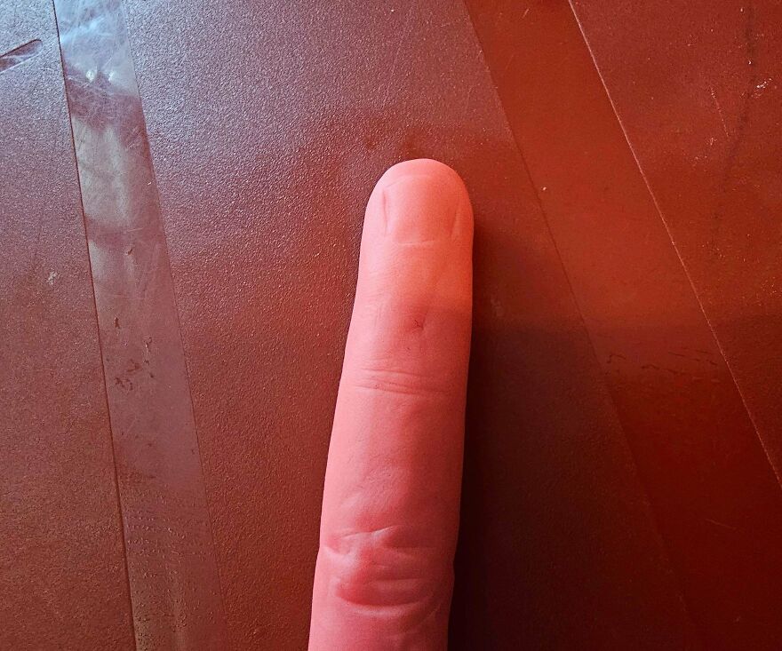 I Made A Finger Out Of Play-Doh